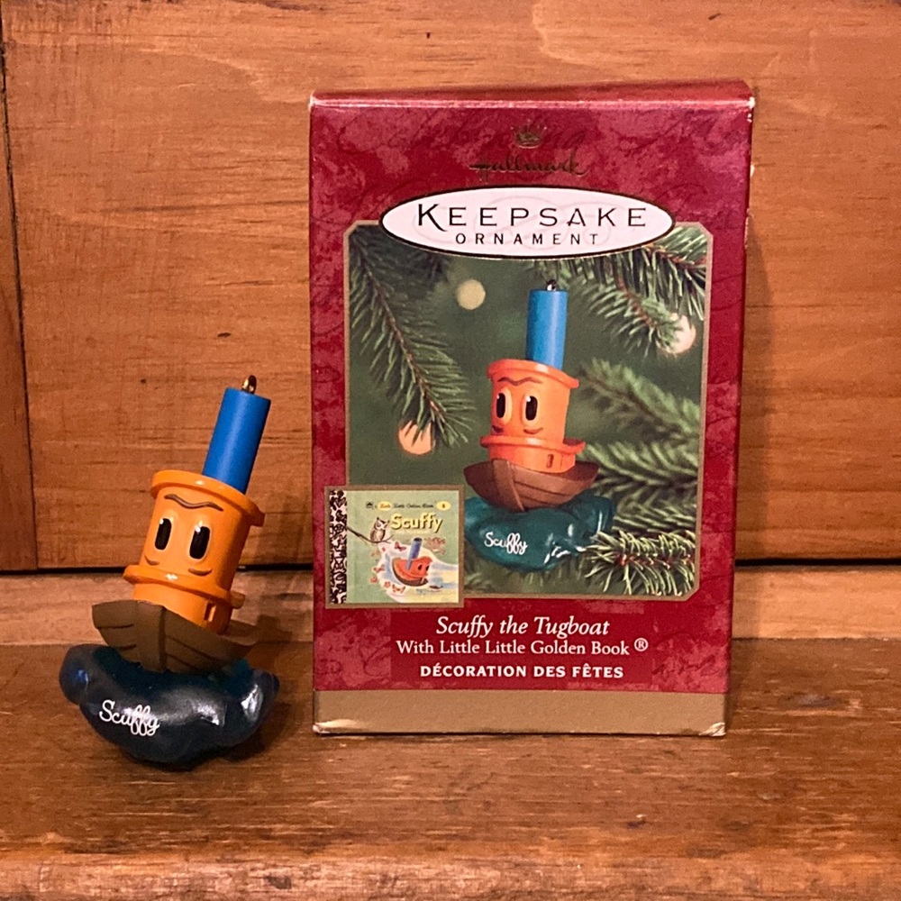 “Scuffy the Tugboat” 2000 Hallmark Ornament - Picture 1 of 10